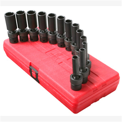 13-Piece 3/8 in. Drive, 12-Point Metr