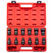 12 PC 3/8" DR 12 PT UNIV IMPACT SOCKET SET SAE