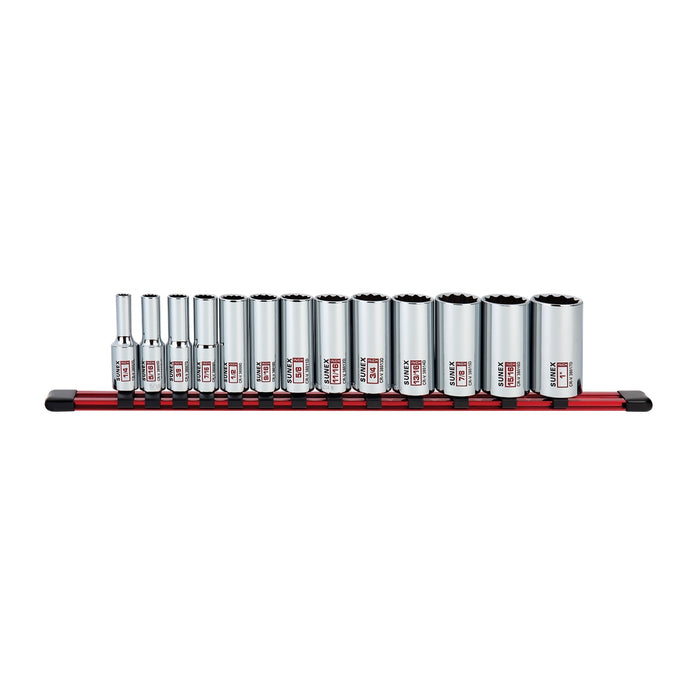 13-Piece 3/8 in. Drive Deep Socket Se