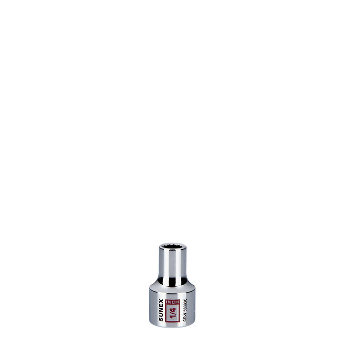 1/4 in. Chrome Socket 12-Point