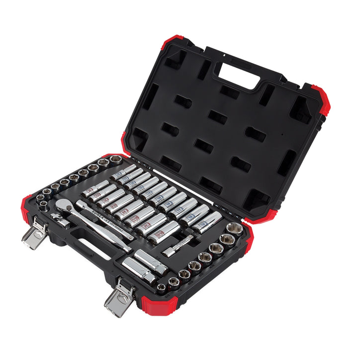 3/8" Drive 42 Piece Chrome Socket Set