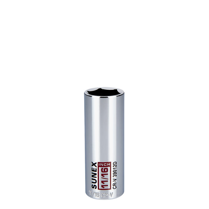 11/16 in. Deep Chrome Socket