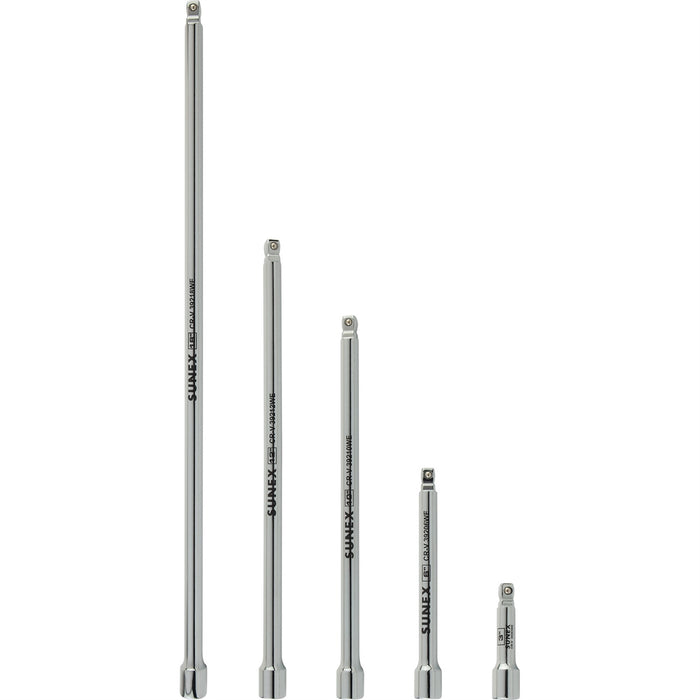 5-Piece 3/8 in. Drive Wobble Extensio