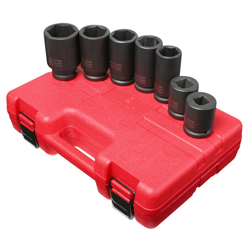SOCKET SET IMPACT 3/4IN. DR.7PC MET TRUCK SERV SET