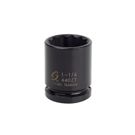 SOC 1-1/4 3/4D IMP 12PT TW BLK