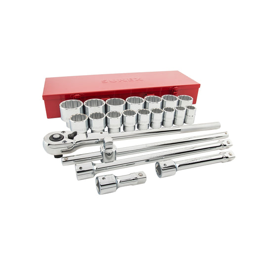 21-Piece 3/4 in. Drive Chrome Socket