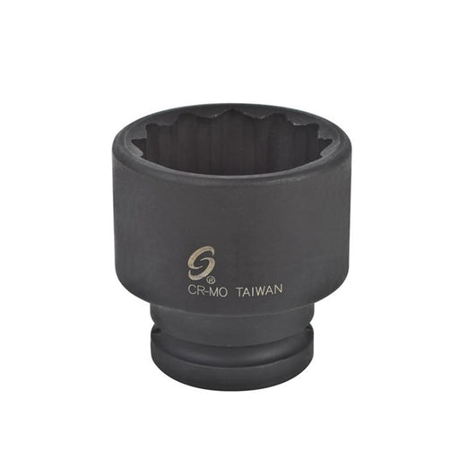 SOC 1-5/8 3/4D IMP 12PT TW BLK