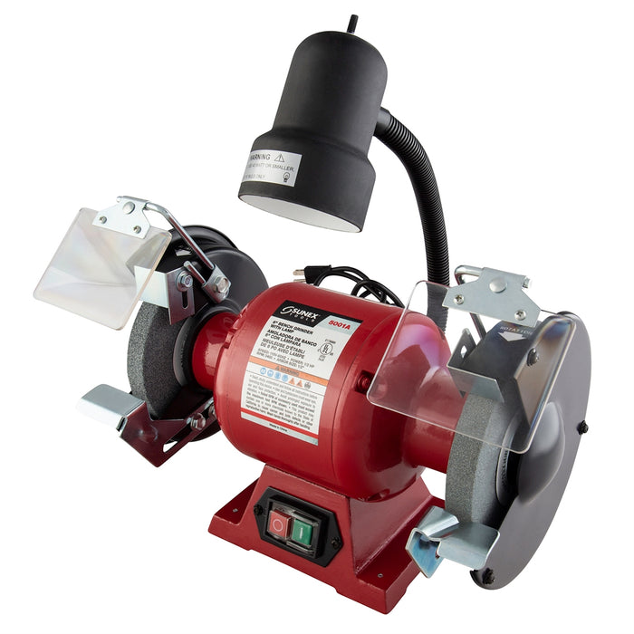 6 in. Bench Grinder w/ Light