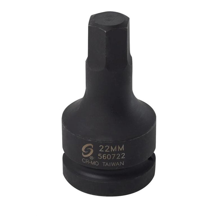 1"Dr. 22mm Hex Bit Socket