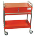 Service Cart w/ Locking Top and-Drawe