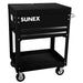 Compact Slide Top Utility Cart, Black