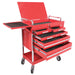 PROFESSIONAL DUTY 5 DRAWER SERVICE CART