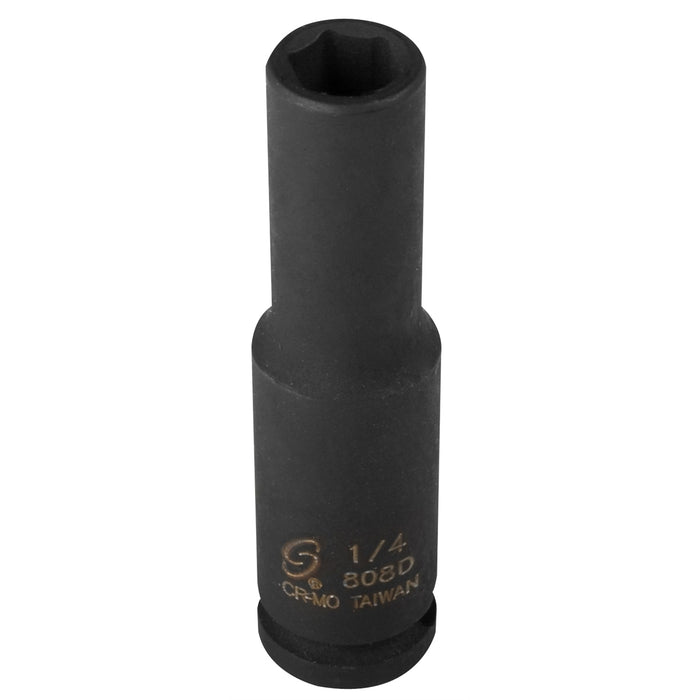 SOCKET IMPACT 1/4 1/4IN. DRIVE DEEP 6 POINT