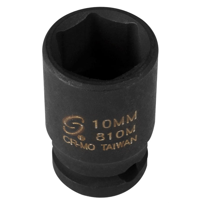 SOC 10MM 1/4D IMP 6PT