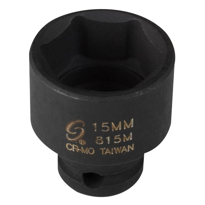 SOC 15MM 1/4D IMP 6PT