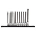 1/4", 3/8" and 1/2" Drive 13 Piece Chrome Long Sta