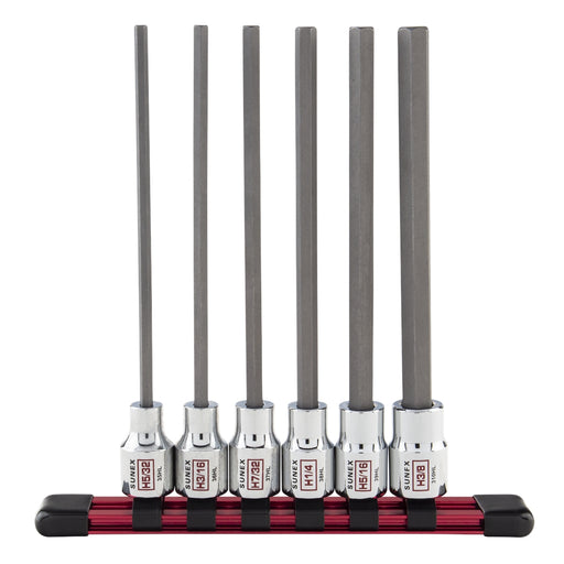 6-Piece 3/8 in. Long Fractional SAE F