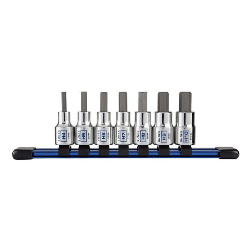 7-Piece 3/8 in. Drive Chrome Hex Bit