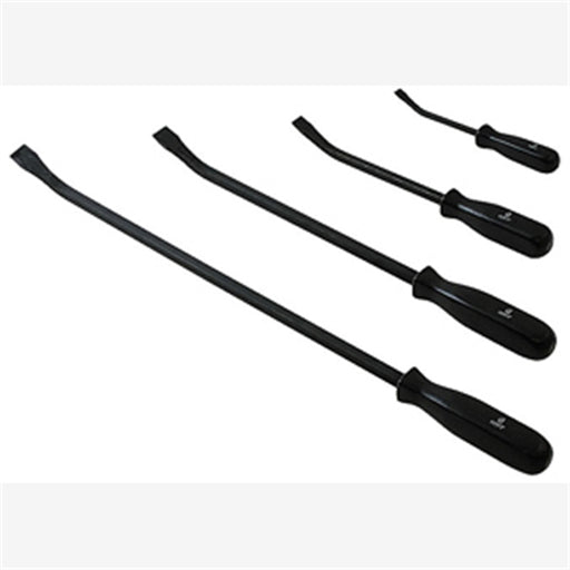 Pry Bar Set 4-Piece Bent End Black Ha