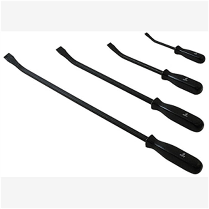 Pry Bar Set 4-Piece Bent End Black Ha