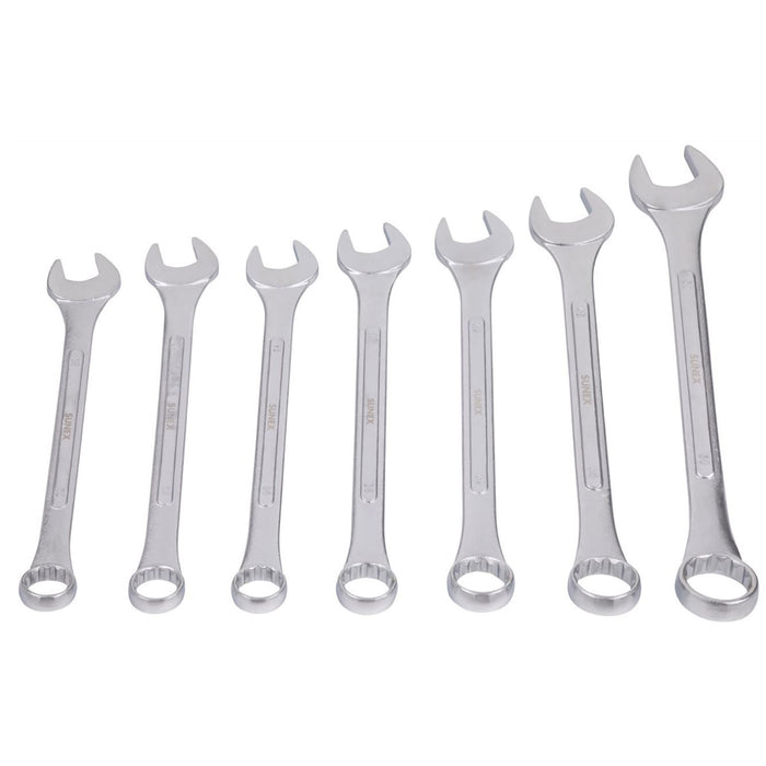 7 Pc Metric Raised Panel Jumbo Combination Wrench