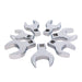 7 Piece 1/2" Dr. Jumbo SAE Crowfoot Wrench Set