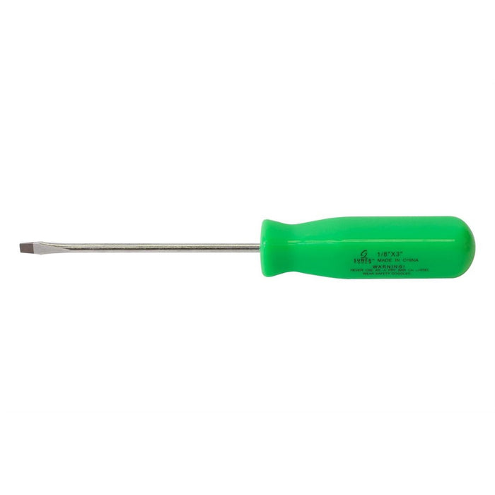 1/8X3" SLOTTED SCREWDRIVER
