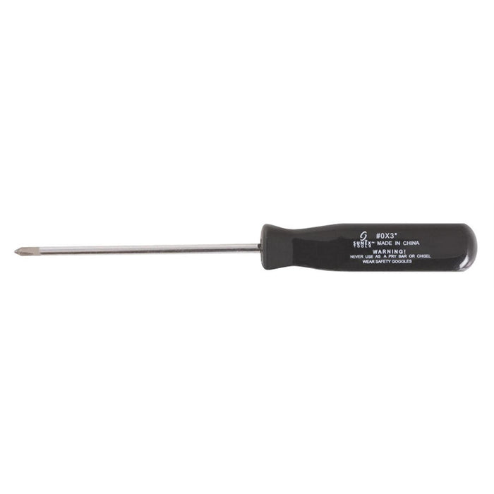 3"X#0 PHILLIPS SCREWDRIVER