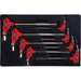 8-Piece T-Handle, Hex, Metric Hex Key
