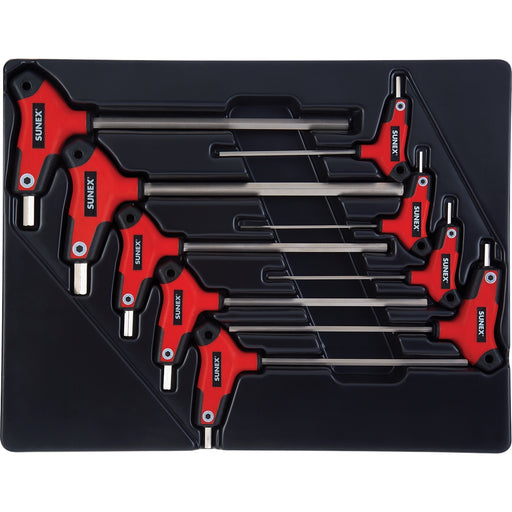 9-Piece T-Handle, Hex, Fractional SAE