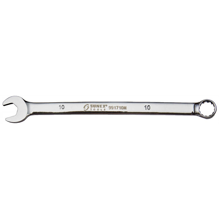 10mm Full Polish V-Groove Combi Wrench