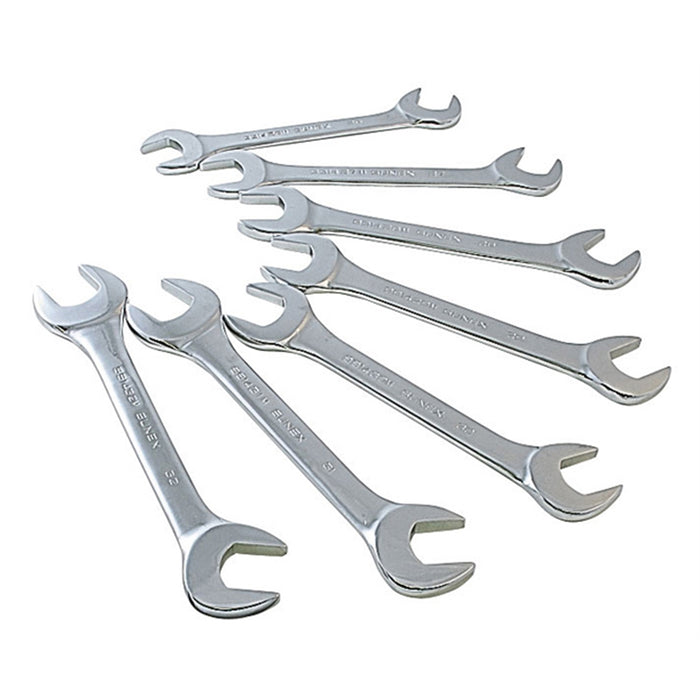 JUMBO METRIC 7 PC. ANGLED WRENCH SET