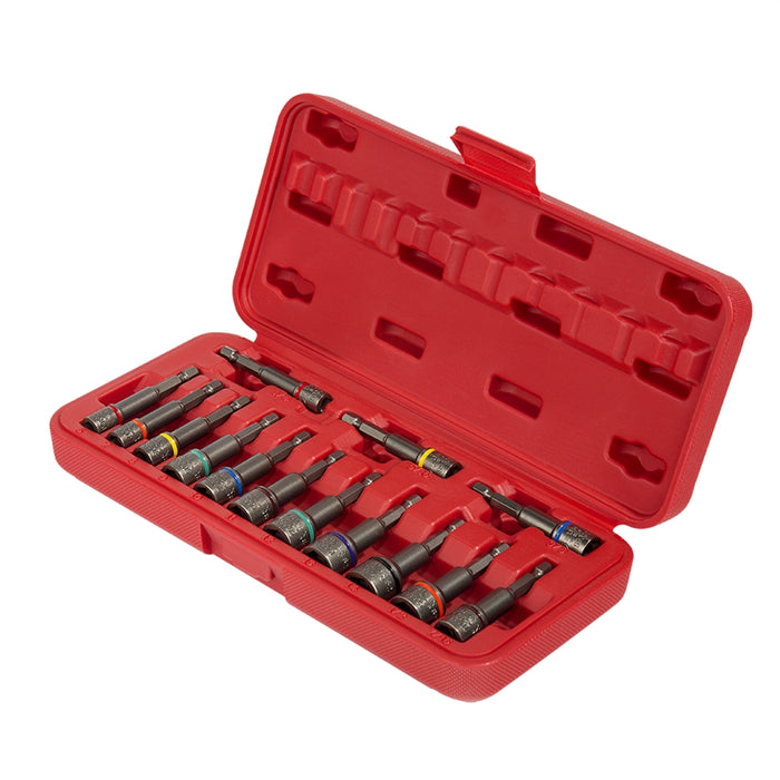 14-Piece Impact Ready Magnetic Nut Se