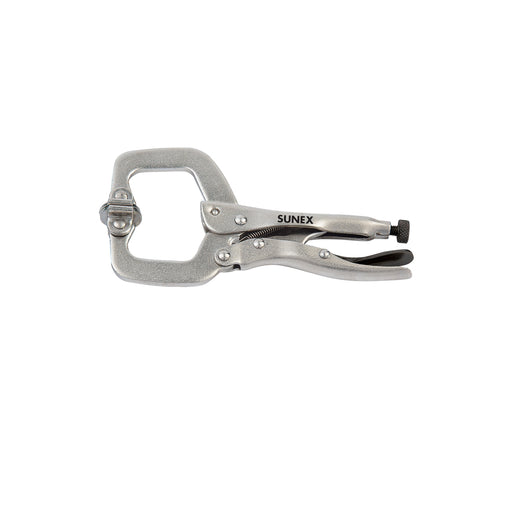 6 in. Locking C-Clamp w/ Swivel Pads