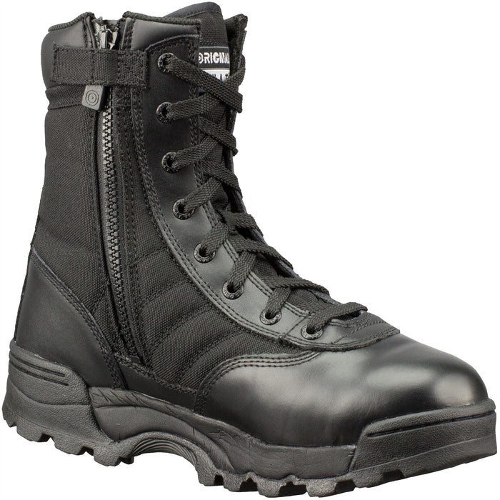 SWAT CLASSIC 9" SIDE-ZIP TACTICAL BOOTS BLACK 13.0