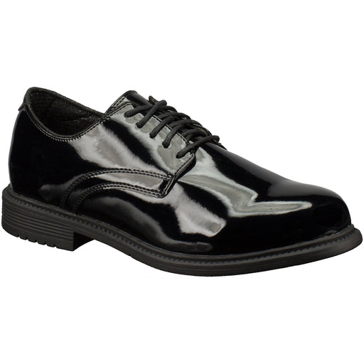 SWAT OXFORD UNIFORM HIGH GLOSS DRESS SHOES BLACK 12.0