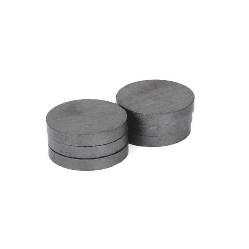 6-PC 1" CERAMIC MAG DISCS