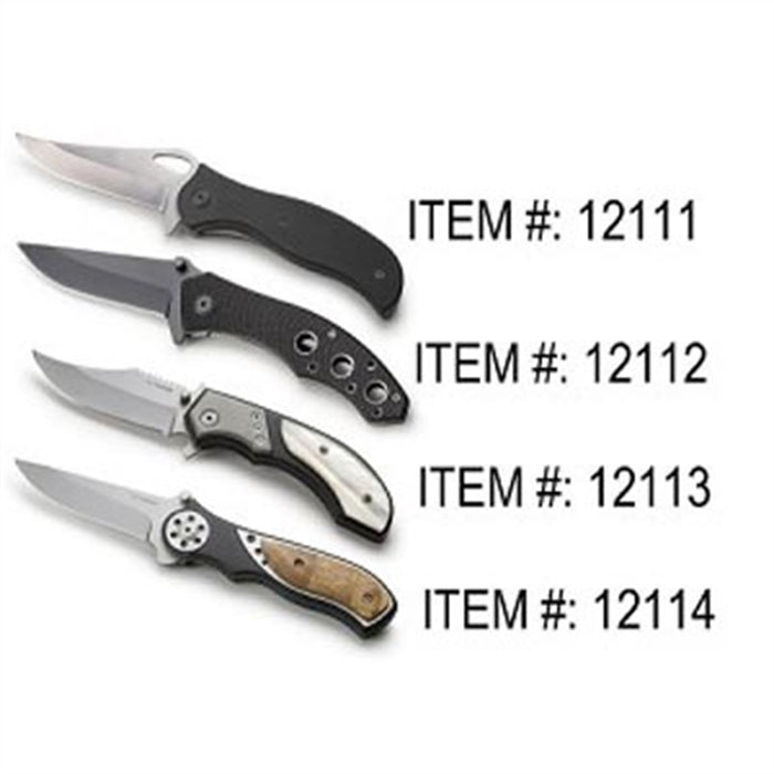 ASSORTED KNIFE DISPLAY 12PC