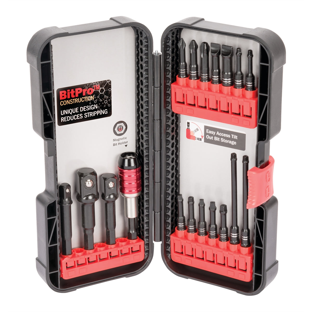 18-PC IMPACT DRIVER BIT SET Titan — OEM Tech Tools