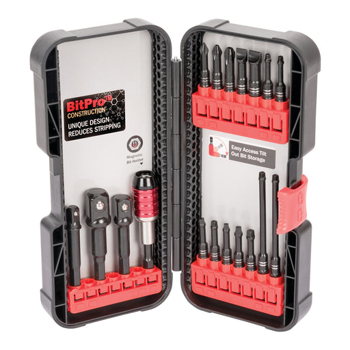 18-PC IMPACT DRIVER BIT SET