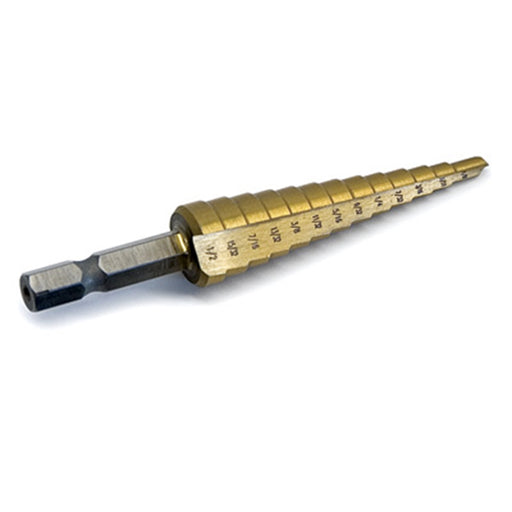 #1 1/8" - 1/2" STEP DRILL BIT