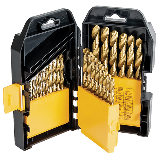 TITANIUM COATED DRILL BIT 29-PC SET