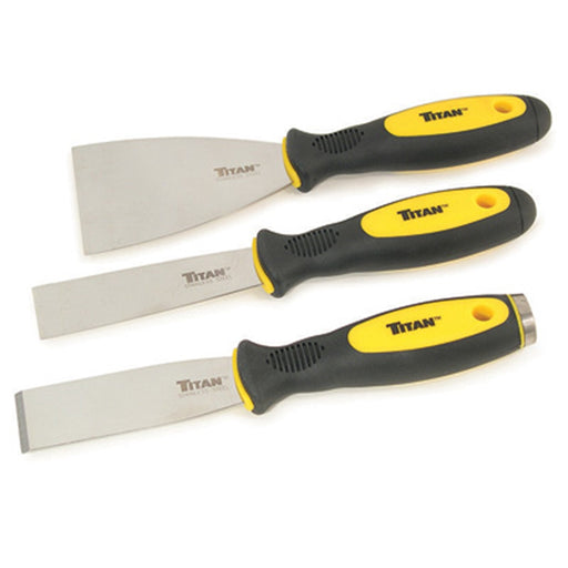 3-PC ERGONOMIC HANDLE SCRAPER SET