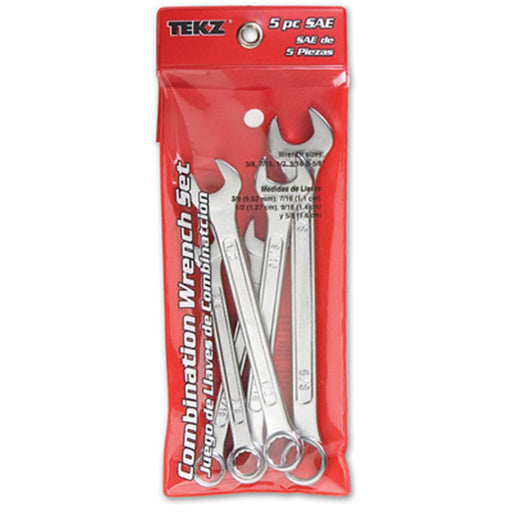 5PC SAE COMBINATION WRENCH SET