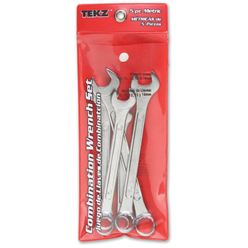5PC METRIC COMBINATION WRENCH SET