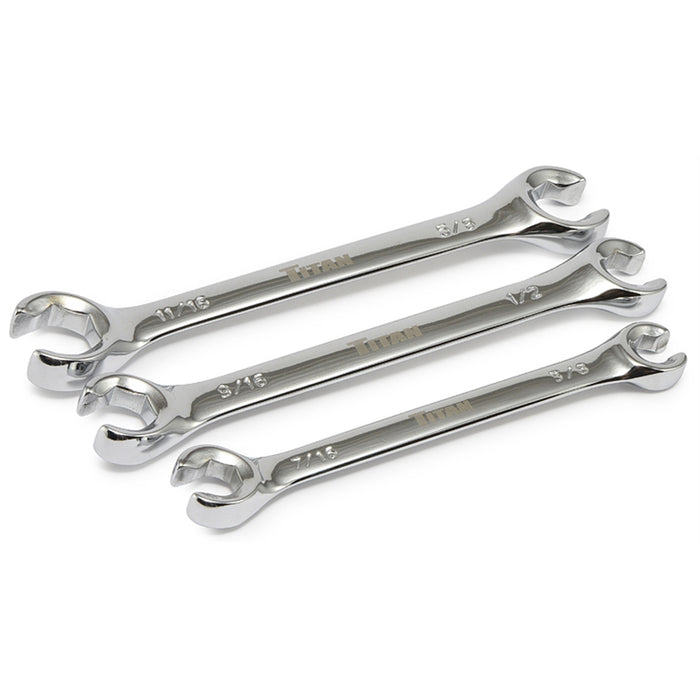 3-PCFLARE NUT WRENCH SET - SAE