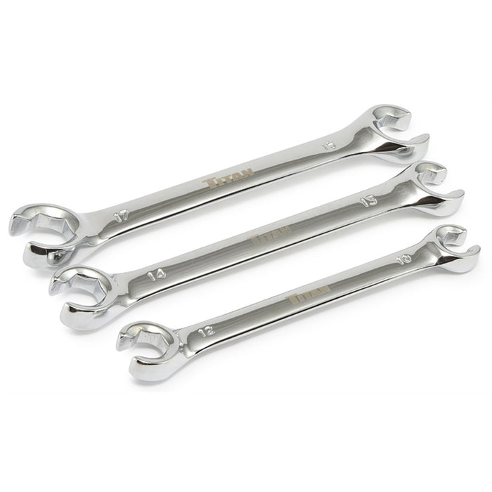 3-PCFLARE NUT WRENCH SET - METRIC