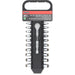 SOCKET SET 1/4" DR 21PC SAE/MM