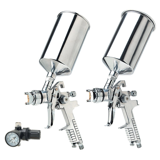3-PC HVLP SPRAY GUN KIT (1.4 MM AND