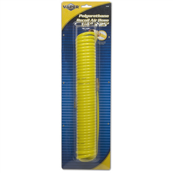 1/4"X25FT POLY RECOIL AIR HOSE